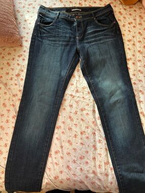 Tommy Hilfiger Dark Blue Straight Leg Women's Jeans